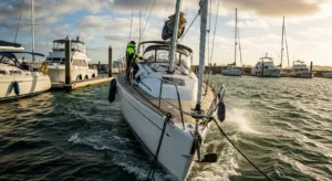 Ormeggio con vento al traverso: strategie efficaci