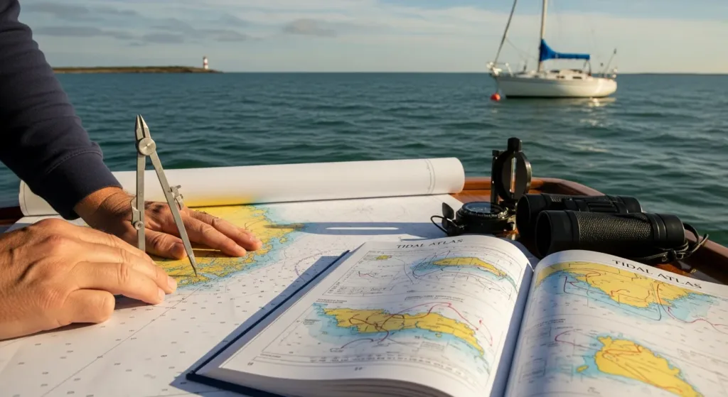 Maree e correnti: guida completa alla lettura di tavole e atlanti