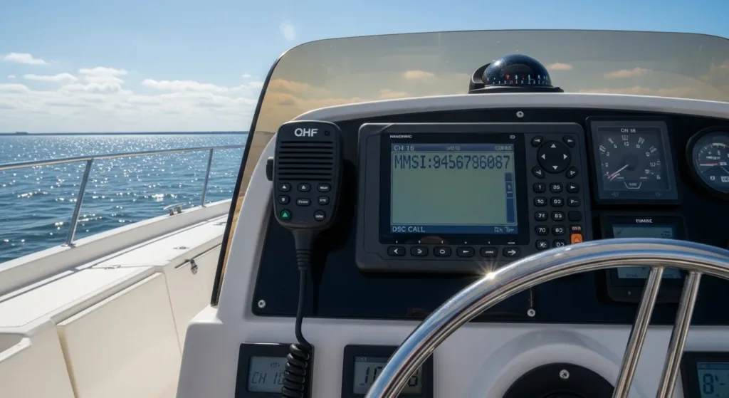 VHF con DSC: canali, MMSI e chiamate digitali — guida completa