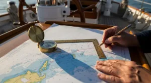 Uso corretto di compasso e squadretta nautica - Guida pratica